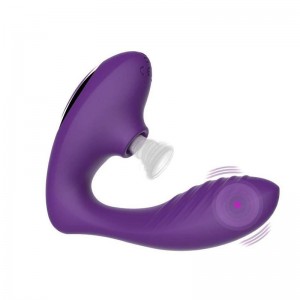 Domlust Intens Klitoris Mengisap Jilat G-spot Vibrator Mainan Seks.[DL-WV-0027]