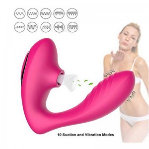 Domlust Intensiv klitoris sugande Slickande G-punkt Vibrator Sexleksaker.[DL-WV-0027]