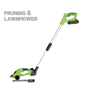 Hantechn 18V Pruning & Lawn Mower - 4C0137