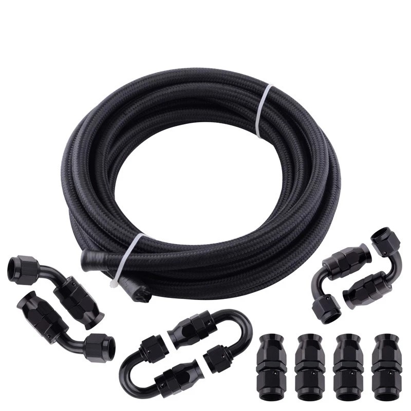 HaoFa Universal Racing Full Flow AN12 PTFE Fuel Line Oil Hose for Toyota, Honda, Ford, Nissan