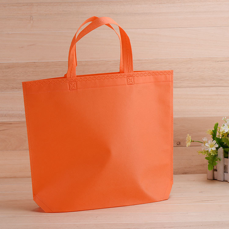 चीन कारखाने कस्टम शुद्ध रंग गैर बुना कोरियाई शैली पर्यावरण थोक शॉपिंग बैग