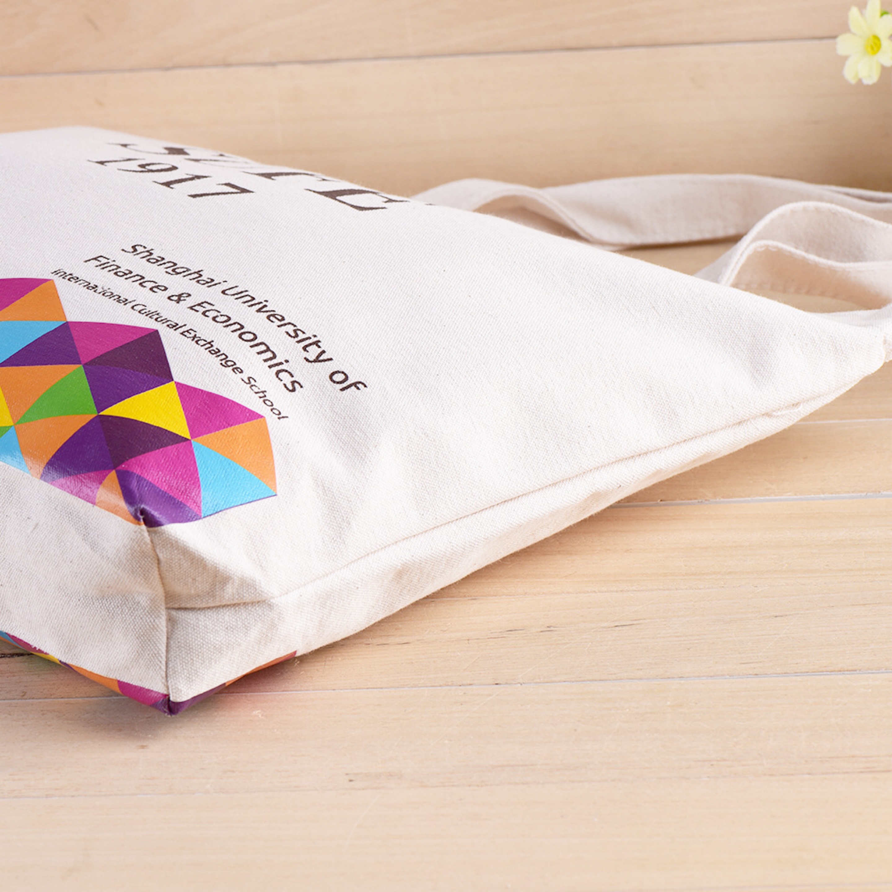 ચાઇના ફેક્ટરી ઓલ-કોટન કોરિયન શૈલી પર્યાવરણીય બલ્ક સર્જનાત્મક ડિઝાઇન લોગો શોપિંગ બેગ