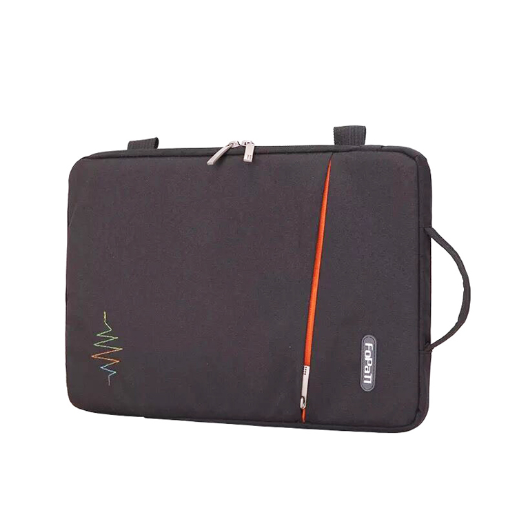 Korean Style High Quality Customs Embroidery Logo Computer Hand Shoulder Briefcase Bag 14/15/17 Inch Laptop Bag
