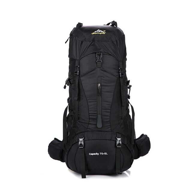 Malaking Capacity Backpack Hiking Trekking Bag na may Rain Cover para sa Climbing Travel at Mountaineering Backpack