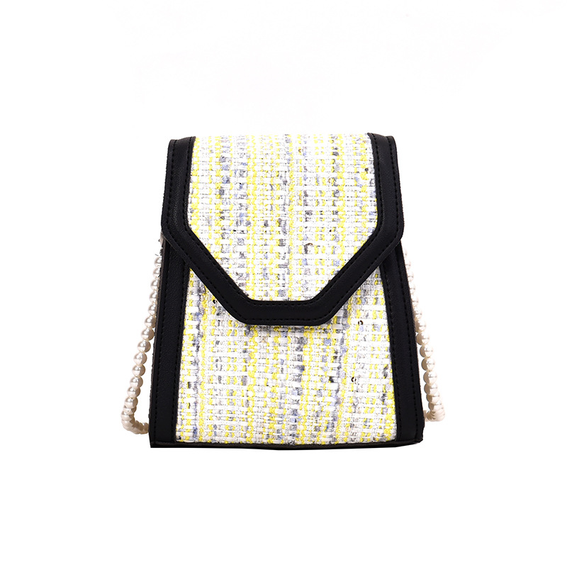 stylish pearl shoulder girdie all-match cheap shopping Bag Women creative fashion woolen Handbags