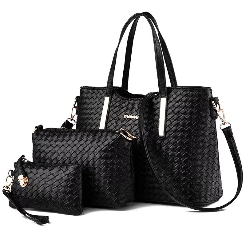 Maayong Quality Factory PU handbag tote bag shoulder bag retail wholesale nga adunay waterproof lining