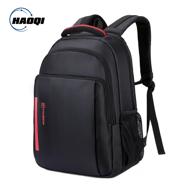 Nylon laptop backpack bag multi pocket 3 compartment laptop bag backpack