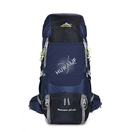 China factory sale multi-color waterproof nylon material Large capacity camping bag hiking backpack