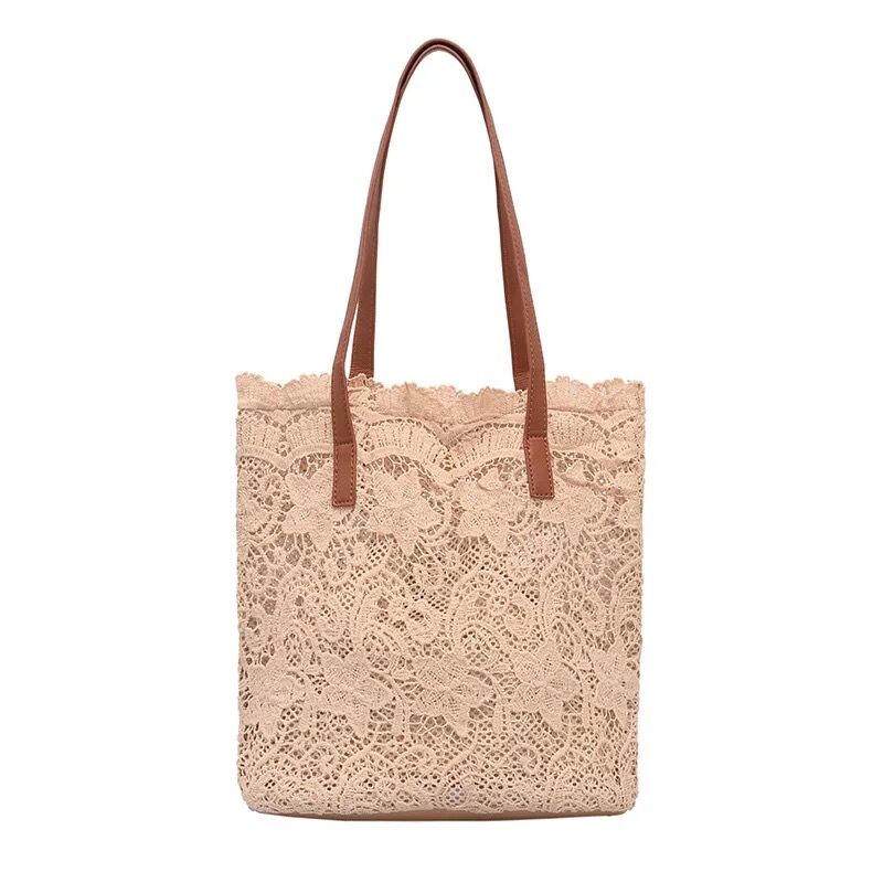 Fashion Lovely Lace Lady Girls Women Lady Beach Bags With