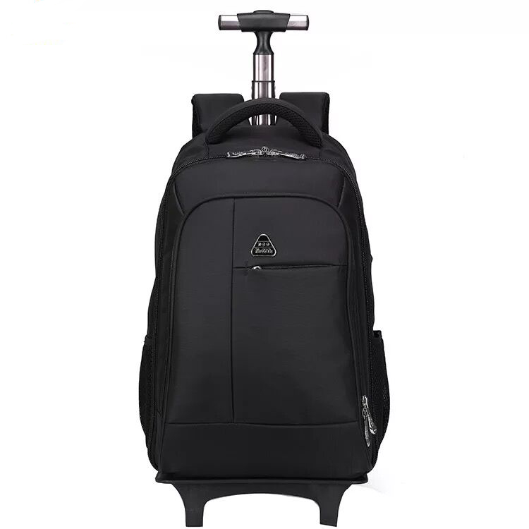 19 inch Rolling wheel detachable travel trolley Backpack for Schooling & business