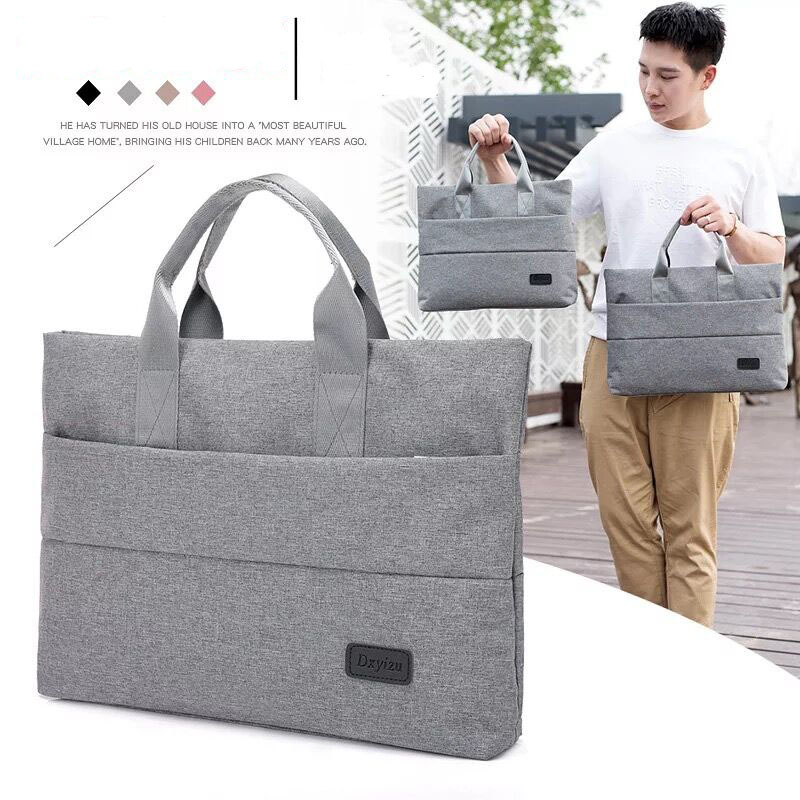 Factory customized business satchel 13.3 14 15.6 inch nylon laptop bag