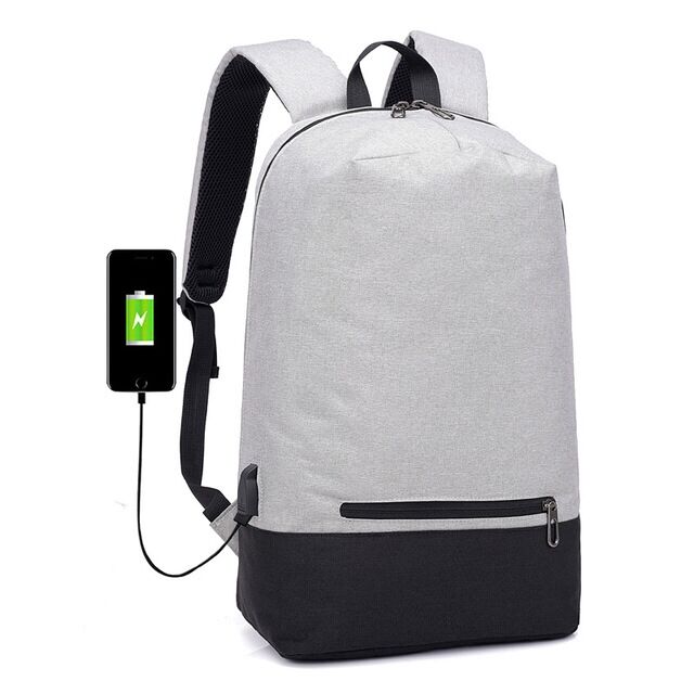2019 Hot sale Multi-function usb charging port school backpack