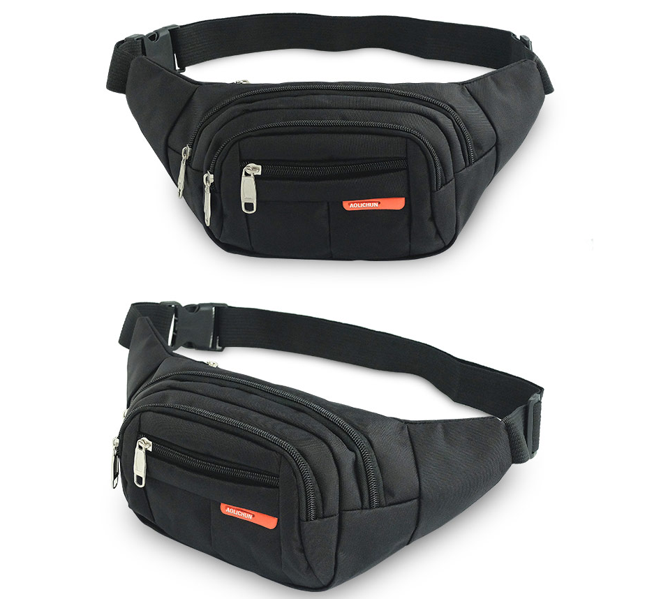 Модни висококачествени спортни чанти за кръста на открито / персонализирани чанти за кръста на едро