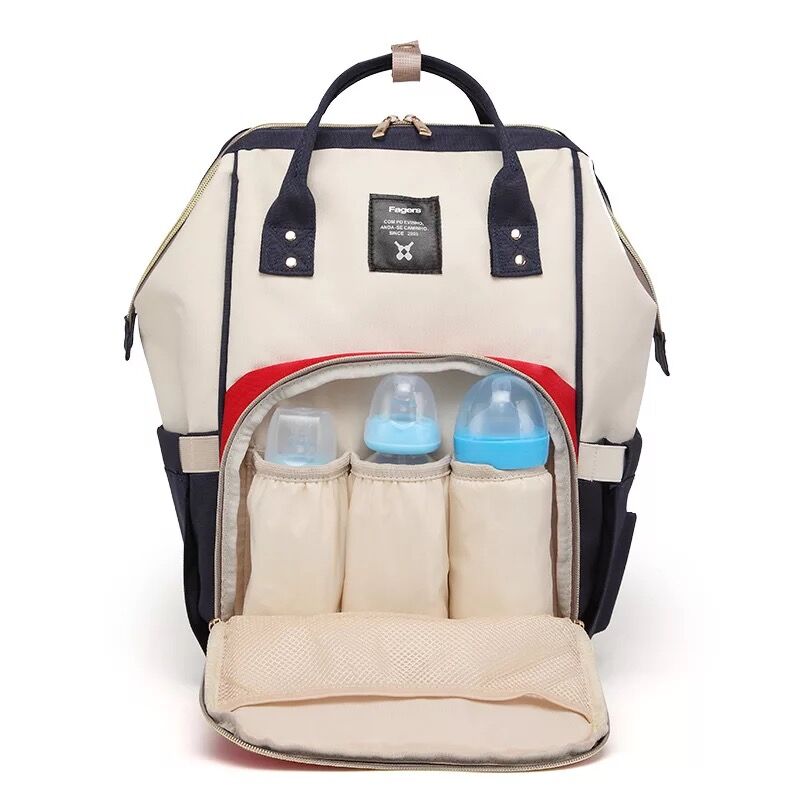OEM & ODM Multifunksjonele Outdoor Baby Mummy Cute Diaper Rugzak Bag foar iten
