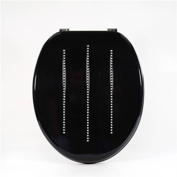 Формоване дерев’яне сидіння для унітазу – представлене зображення чорного діаманту