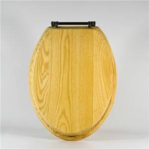 Сидіння для туалету з натурального дерева – Pine Wood 02