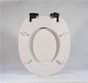 MDF Toilet Seat - Lotus 3D