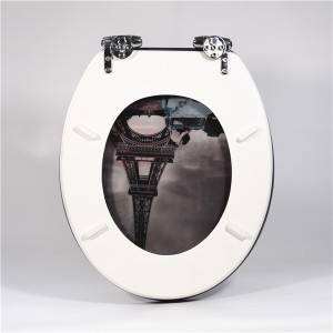 MDF Toilet Seat - Tower 3D