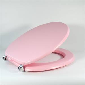 MDF Toilette Sëtz - Pink Typ