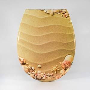 Duroplast Toilet Seat – Wave Sand