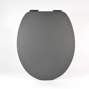 MDF Toilet Seat – Rubber Lacquer Gray