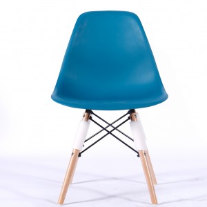Wholesale China Plastic Dining Table 4 Seater Factory products –  Charles Ray Eames Style DSW Side Chair Natural Legs  – Haosi