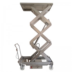Mobile Scissor Lift Mechanical Lift Table Mekanismo Tulo/Upat ka Scissor Lift Table Manufacturer