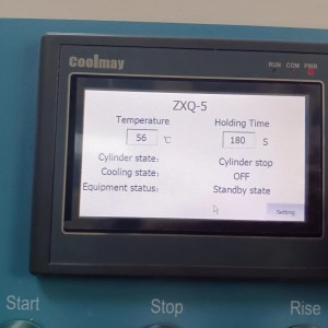 ZXQ-5A automatisk metallografisk monteringspress (vattenkylningssystem)