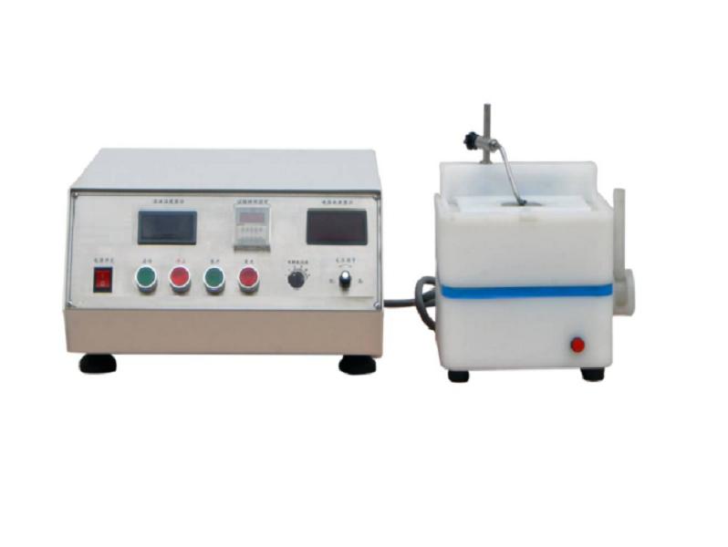 Operation of metallographic electrolytic corrosion meter