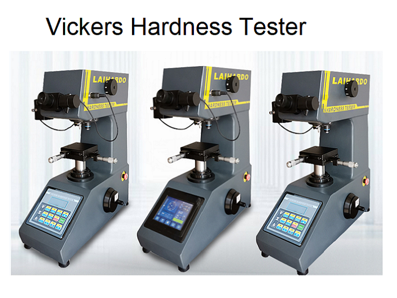 Several common tests of Vickers hardness tester