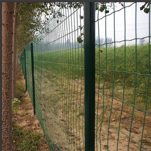 Green PVC Coated Security Euro Farm Holland Wire Mesh Fence