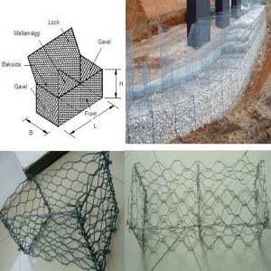 Welded mesh gabion&hexagonal mesh gabion