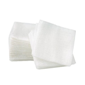 Gauze cotton pads sterile