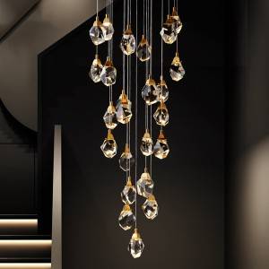Wholesale Fancy Indoor Modern Designer Fixture Dekorasyon LED Hanging Lighting Chandelier