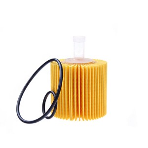Čína přizpůsobený prvek olejového filtru horký prodej originálního filtru motorového oleje 04152-31090 04152-31110 04152-YZZA1