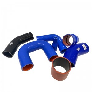 Tubo de mangueira de silicone de venda quente flexível de fabricação macia colorida de alta temperatura para automóveis