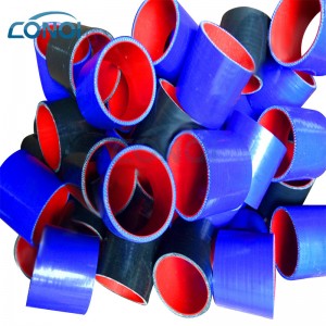 Resource factory I-customize ang Double Ply Straight Silicone Coupler Hose Reinforced Silicone Air Intake Hose