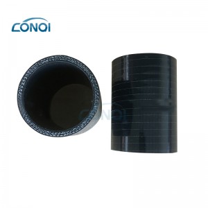 Fabrika e burimeve Personalizo zorrën e bashkues silikoni të drejtë me dy shtresa të përforcuara Tubën e marrjes së ajrit nga silikoni