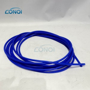 Niebieski wąż silikonowy, prosty 8 mm, silikonowy wąż podciśnieniowy