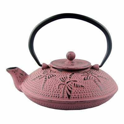Teapot aus Goss mat eraushuelbare Téi Strainer am japanesche Stil Featured Image