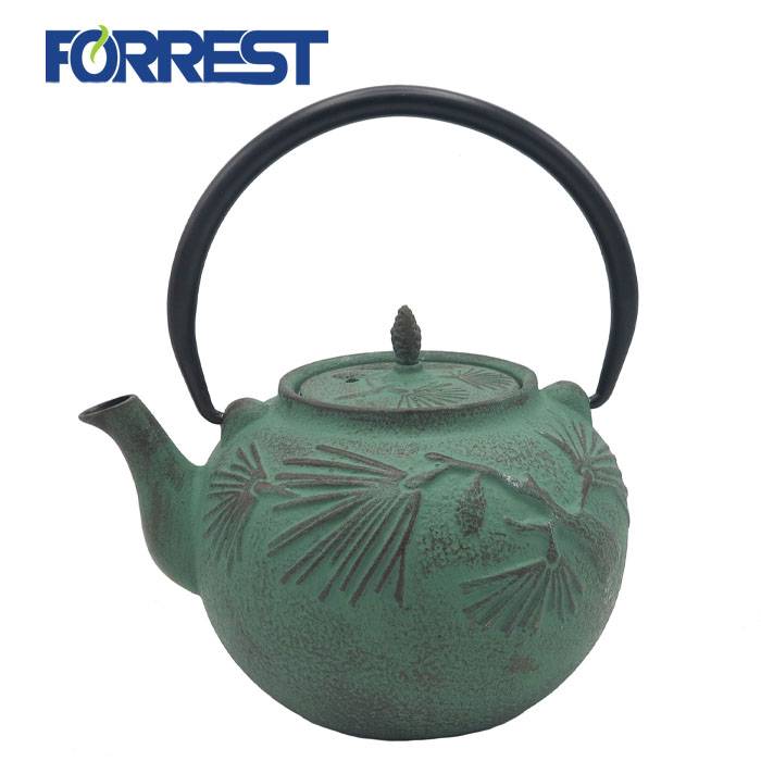 Се продава топол кинески чајник со дебел леано железо од 1,1L со врвен квалитет