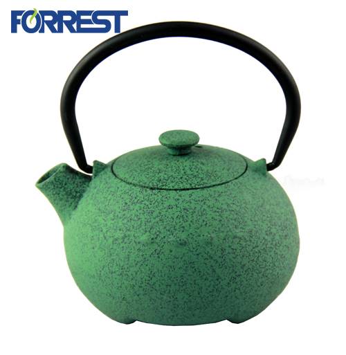 0.4L Chinese Enamel Teapot Tetsubin Cast Iron Teapot yentsimbi