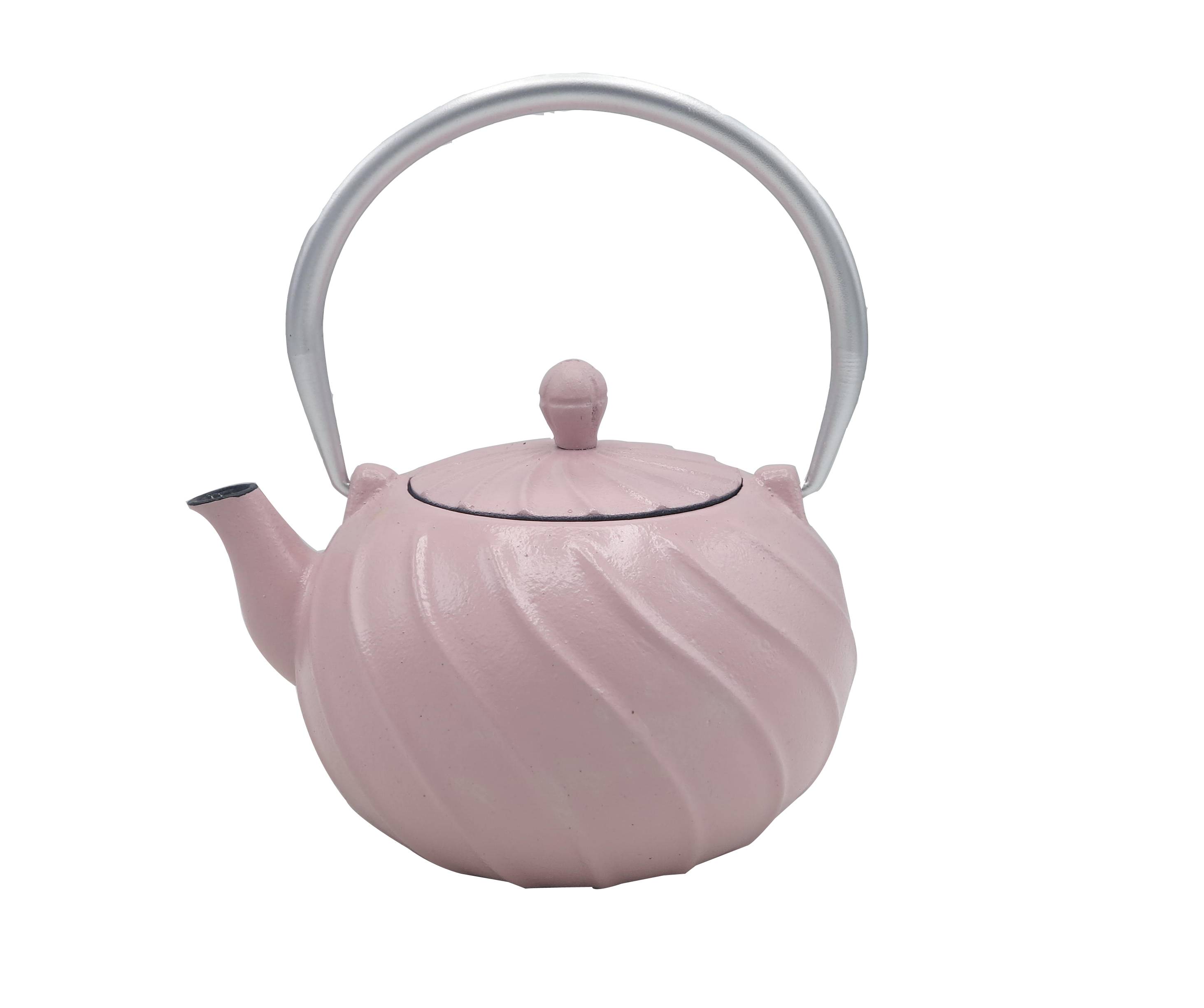 Fabbrika Ġdid Disinn antikità Ġappuniż Enamel ħadid fondut teapot kitla Bil Stainless Steel Tea Strainer