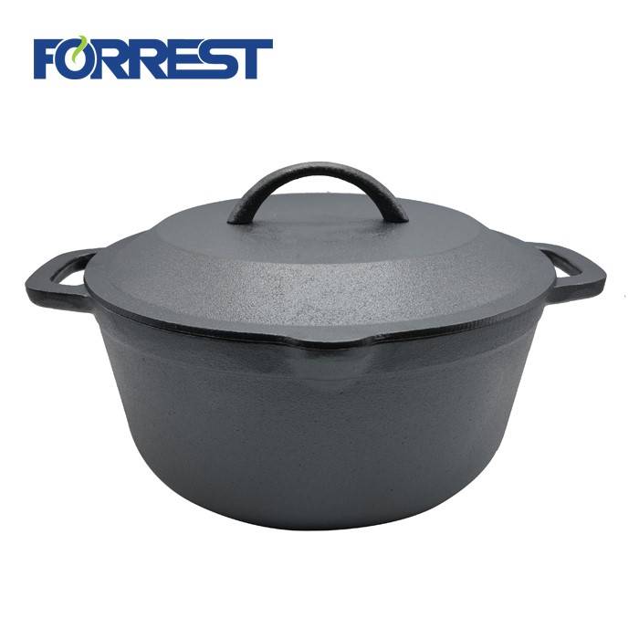 Hot Sale tuang beusi Cookware warni Enamel Ware Casserole Pot Pikeun Rumah Makan Equipment