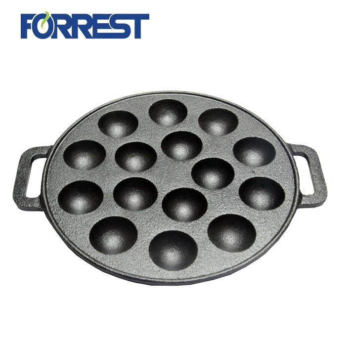 Cast iron pizza pan non-stick cast iron pie cake pan mold cast iron cookware pan baking pan