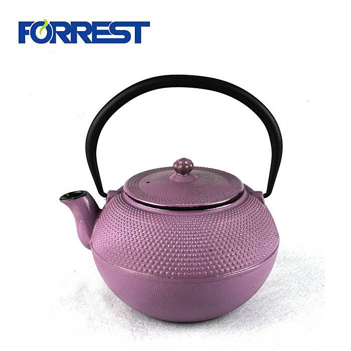 Китайський чавунний чайник емальований