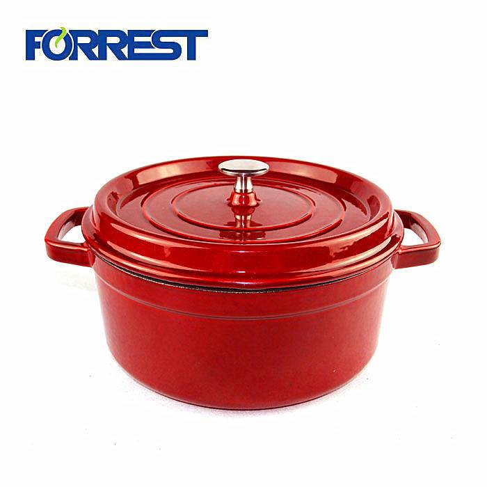 Enamel Cast Iron Round casserole dish