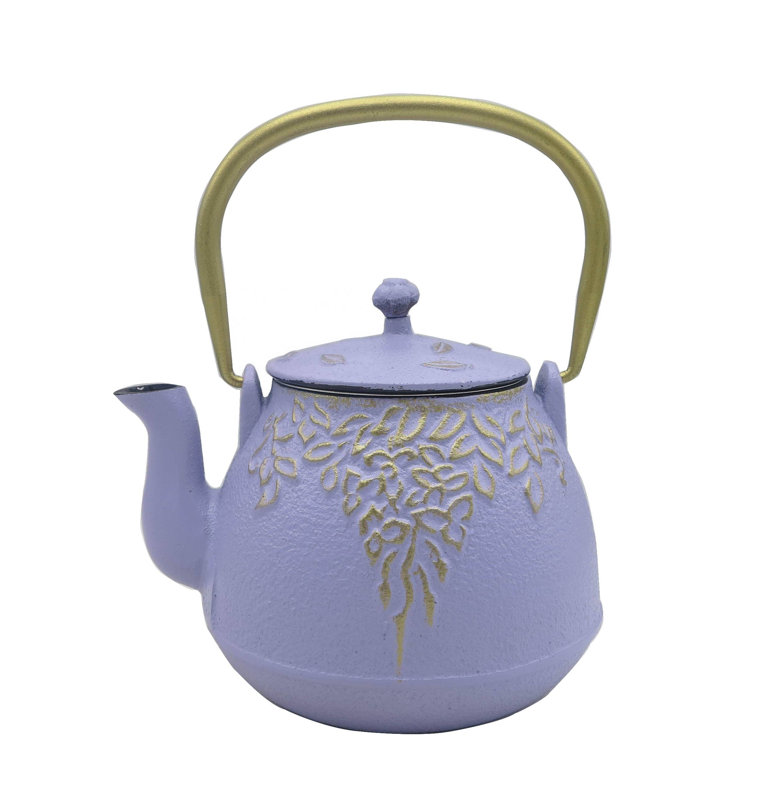 Wholesale Enamel 0.9L cast iron teapot for sale