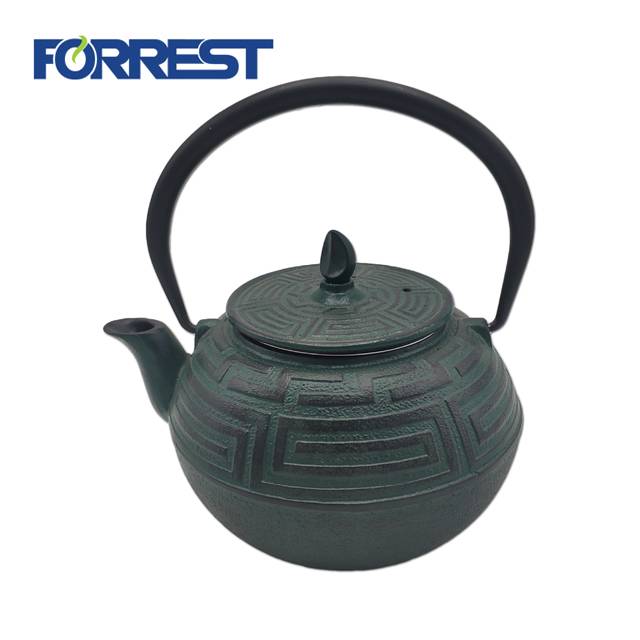 Čajnik Japanski čajnik od lijevanog željeza s infuzerom od nehrđajućeg čelika Čajnik od lijevanog željeza Sef za kuhanje