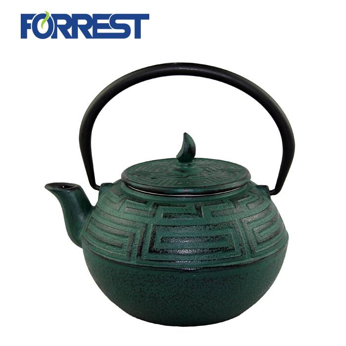 Cast iron teapot enamel Tea set Drinkware Teapot Japanese Kettle for Tableware with stainless infuser